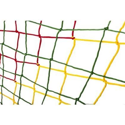 Imagem de Rede de Proteção Lateral Colorida ChicoPlay para Cama Elástica de 2 m