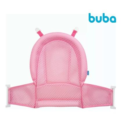 Imagem de Rede de Proteção para Banheira de Banho Apoio Segurança do Bebê Buba 12755 Rosa