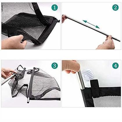 Imagem de Rede De Proteção Pet Com Gancho Gatos Cachorros Grade 72x180