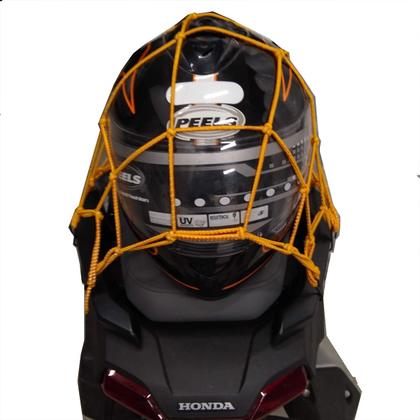 Imagem de Rede Elástica Para Capacete Refletiva 40x40 Aranha