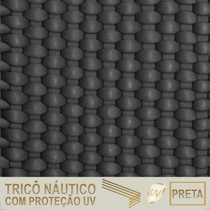 Imagem de Rede Flutuante Grande Trama Original em Tricô Náutico