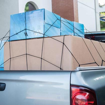 Imagem de Rede Tela Elástica Caçamba Caminhonete Pick Up Universal Ram