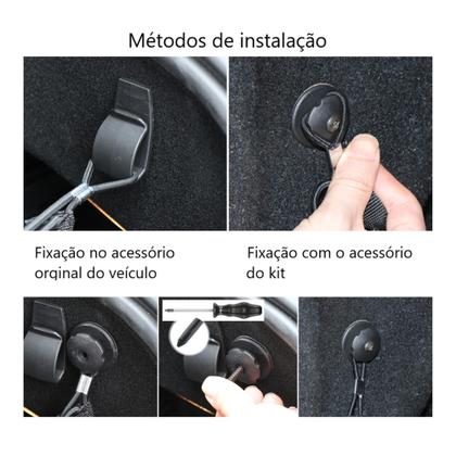 Imagem de Rede Tela Elástica Interno Carro Pick Up Universal Premium