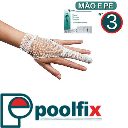 Imagem de Rede Tubular Elástica Para Curativo PoolFix 3,0 21mm 1 Metro