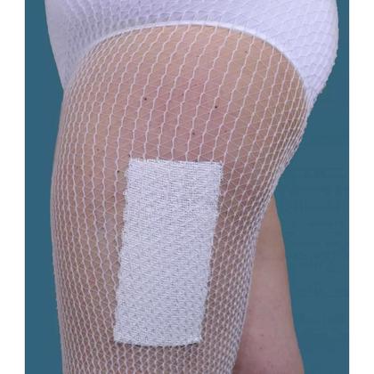 Imagem de Rede Tubular Elastico Cabeça Coxa Pé Proteção Curativo - 01 Metro