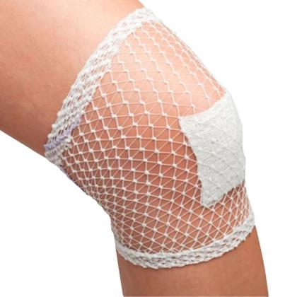 Imagem de Rede Tubular Elastico Cabeça Coxa Pé Proteção Curativo - 01 Metro