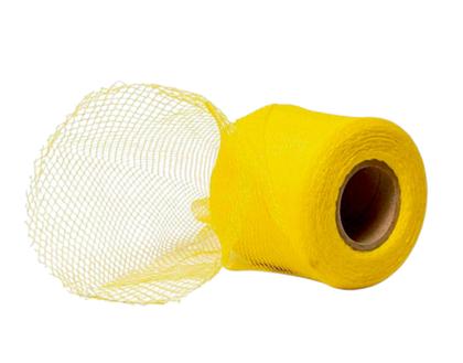Imagem de Redinha Plástica Saco De Laranja 1000 Metros Amarelo