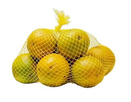Imagem de Redinha Plástica Saco De Laranja 1000 Metros Amarelo