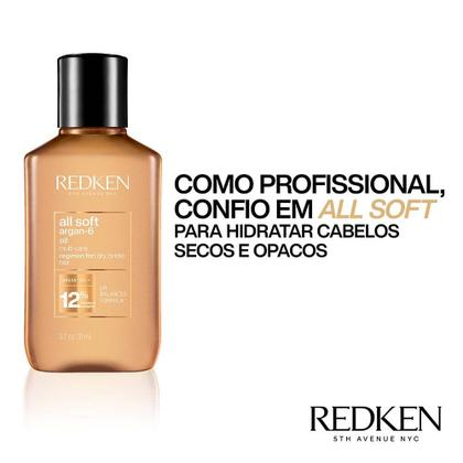 Imagem de Redken Óleo All Soft Argan 6 - Tratamento