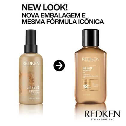 Imagem de Redken Óleo All Soft Argan 6 - Tratamento
