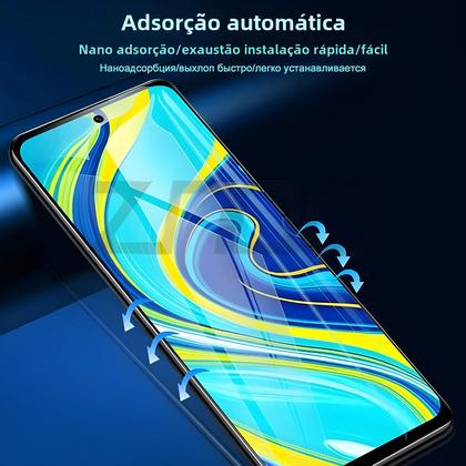 Imagem de Redmi Note 9 10 11 12 8 pro 9S 10S 11S 9A 9C 12C 13C 9T 10T 8T Protetor De Tela De Vidro Temperado 3