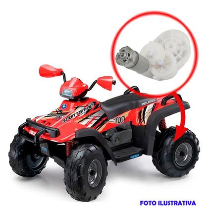 Imagem de Redutor Com Motor Quadriciclo Elétrico Polaris 700 Twin 12v Original Peg-Pérego - Burigotto Baby