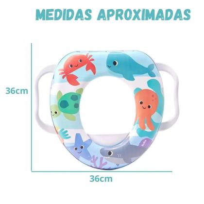 Imagem de Redutor De Assento Buba Com Protetor Antirrespingo
