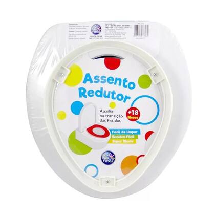 Imagem de Redutor De Assento Vaso Sanitário Infantil Bebe Pais E Filhos