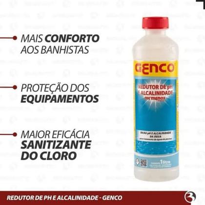 Imagem de Redutor pH menos Genco 1 Litro