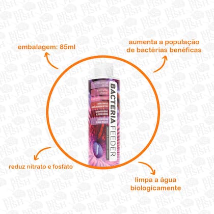 Imagem de ReeFlowers Bacteria Feeder Reduz Nitrato E Fosfato 85ml