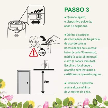 Imagem de Refil aromatizante Bom Ar Freshmatic Cheirinho Talco 250ml