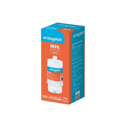 Refil Blindado Tripla Filtração Ab200 Acquabios Cor Branco Imagem de Refil Blindado Tripla Filtração Ab200 Acquabios Cor Branco
