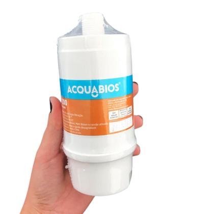 Refil Blindado Tripla Filtração Ab200 Acquabios Cor Branco Imagem de Refil Blindado Tripla Filtração Ab200 Acquabios Cor Branco