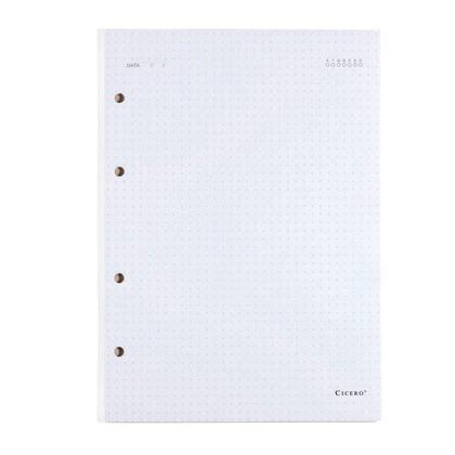 Imagem de Refil Caderno Argolado- Cícero - 40Fls Offset Pontado 17X24