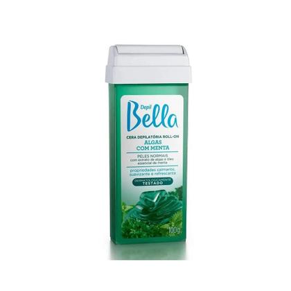 Imagem de Refil Cera Depilatória Roll-On Depil Bella Algas Menta 12Un