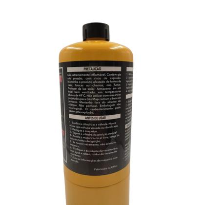 Imagem de Refil Cilindro Gás Mapp 400g Para Maçarico Portátil