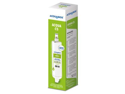 Imagem de Refil Compatível Com Filtro Purificador de Água Consul Acqua CS Com Tripla Filtração Acquabios