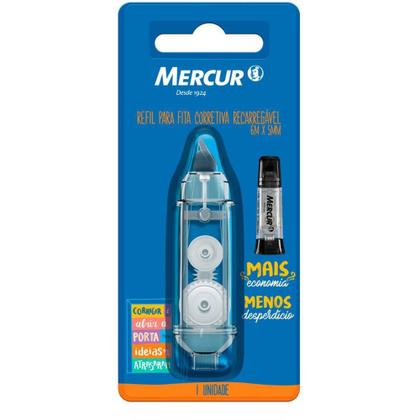 Imagem de Refil Corretivo em Fita Mercur 5MM X 6M Caixa com 12 Unidades