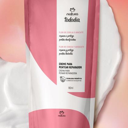 Imagem de Refil Creme para Pentear Natura Tododia Flor de Cereja e Abacate 180ml