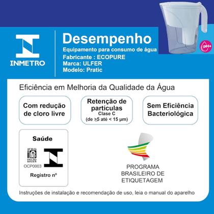 Imagem de Refil De Filtro Purificador Vela Para Jarra De Água Pratic