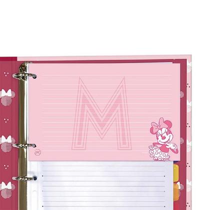 Refil De Folhas Minnie Para Mini Fichário Escolar Com 80 Folhas - Dac Imagem de Refil De Folhas Minnie Para Mini Fichário Escolar Com 80 Folhas