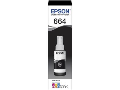 Imagem de Refil de Tinta Epson 664 Preto T664120