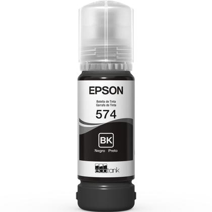 Imagem de refil de Tinta T574 T574120AL Preto para impressora Jato de refil de Tinta L8050