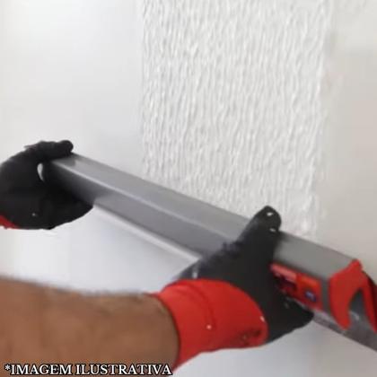 Imagem de Refil Desempenadeira Tipo Berox 25cm Lâmina Aço Inox Acabamento Liso Massa Corrida Cimento Queimado