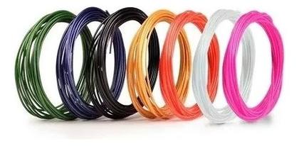 Imagem de Refil Filamento Pla Kit 20 Cores 200 M Caneta 3d Impressora