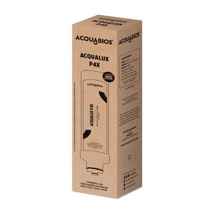 Imagem de Refil Filtro Acquabios P4X  Compatível Electrolux Acqua Pure 4X PE12A, PE12B, PE12G, PE12V, Filtragem em 3 Etapas