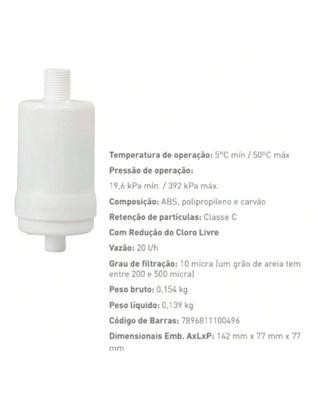 Imagem de Refil Filtro Bebedouro Pressão Universal Sem Galão New Filter Flow Hidrofiltros P/ Masterfrio MF/MF
