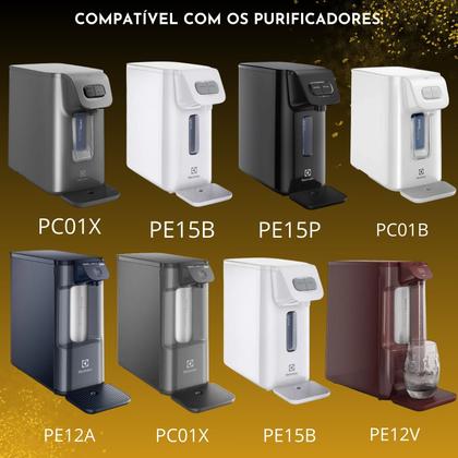 Imagem de Refil Filtro Compativel Com Água Acqua Pure 4x Eletrolux Pe12 A/b/g/v