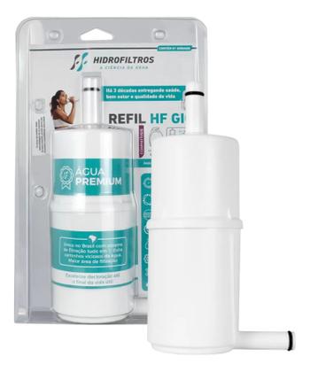 Imagem de Refil Filtro Compatível Com Lorenzetti Gioviale Purificador Hidrofiltros Hf Giovale