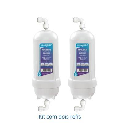 Imagem de Refil Filtro Compatível Purificadores Leaf, Pentair Galão Automático, Top Life Platinum, Hoken HK100  Acquabios