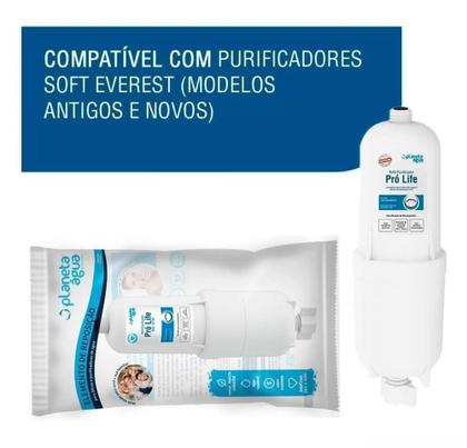 Imagem de Refil Filtro Do Purificador Água Soft Everest - 2 Unidades - Planeta Agua