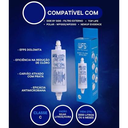 Imagem de Refil Filtro Externo Geladeiras Side By Side Samsung