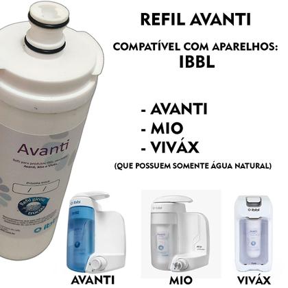 Imagem de Refil Filtro IBBL Natural Mini Avanti Mio Vivax