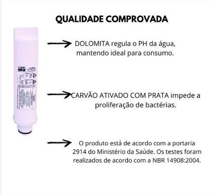 Imagem de Refil Filtro Vela Purificador Electrolux PA26G - 023