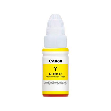 Imagem de Refil Garrafa de Tinta Canon Amarelo GI-190 70ml