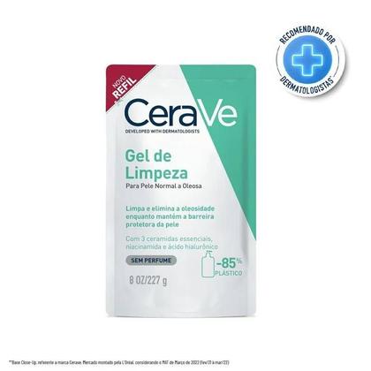 Imagem de Refil Gel de Limpeza Facial CeraVe Pele Normal a Oleosa 227g
