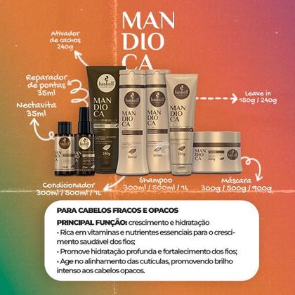 Imagem de Refil Haskell Condicionador Mandioca 250ml