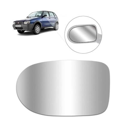 Imagem de Refil lente espelho retrovisor fiat uno economy 2011 a 2013 lado esquerdo