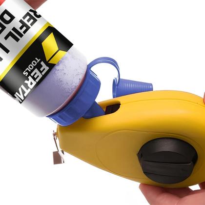 Imagem de Refil Linha Giz 120G Azul Gesseiro Marcação Nível