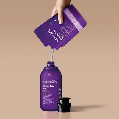 Imagem de Refil Loção Noturna Desodorante Corporal Nativa SPA Orquídea Noire 350ml - o Boticário